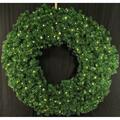 Queens Of Christmas 6 ft. Pre-Lit LED Sequoia Christmas Wreath, Warm White GWSQ-06-LWW